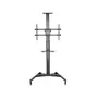 Fonestar STS-4264N Soporte de Suelo Giratorio e Inclinable con Ruedas Negro